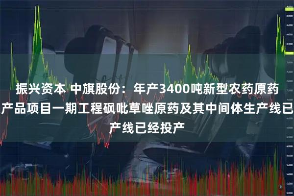 振兴资本 中旗股份：年产3400吨新型农药原药及相关产品项目一期工程砜吡草唑原药及其中间体生产线已经投产